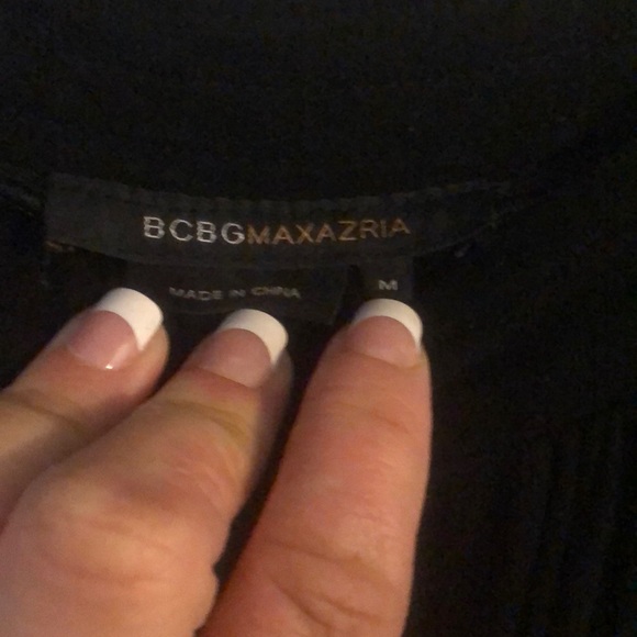 BCBG MazAzria Black Knit Dress - Picture 5 of 6